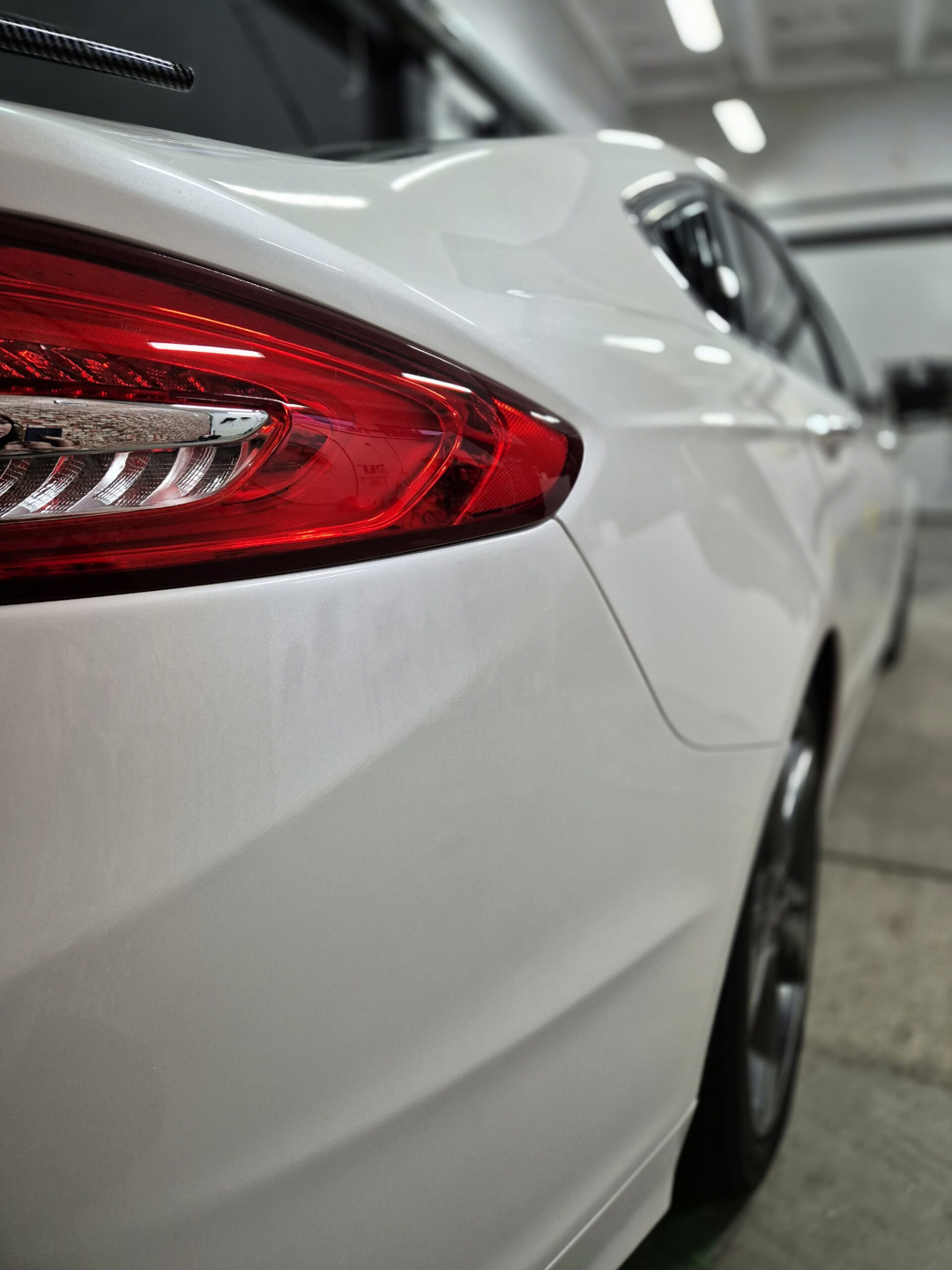 Ford Fusion - efekt polerowania lakieru